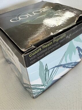 Colors Resin Pigment Set by Colors — Teal and Black